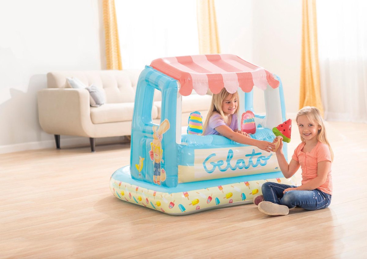 Intex Ice Cream Stand Playhouse - Blauw