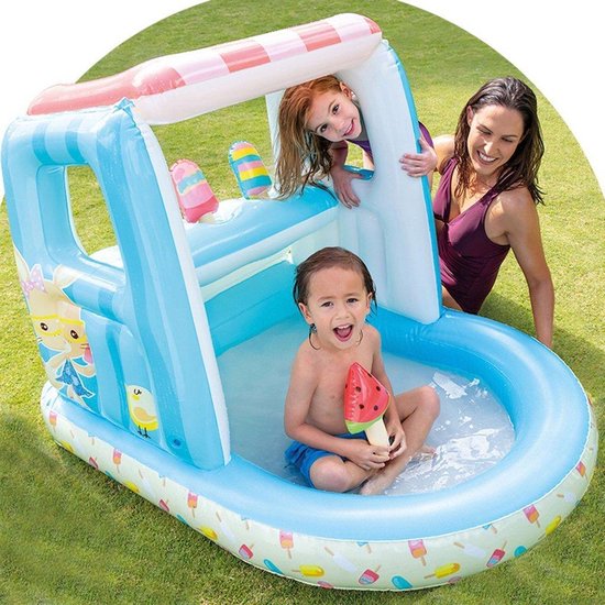 Intex Ice Cream Stand Playhouse - Blauw