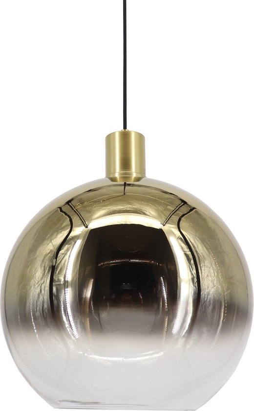 Lamponline Hanglamp Rosario Ø 30 Cm Glas-helder - Goud