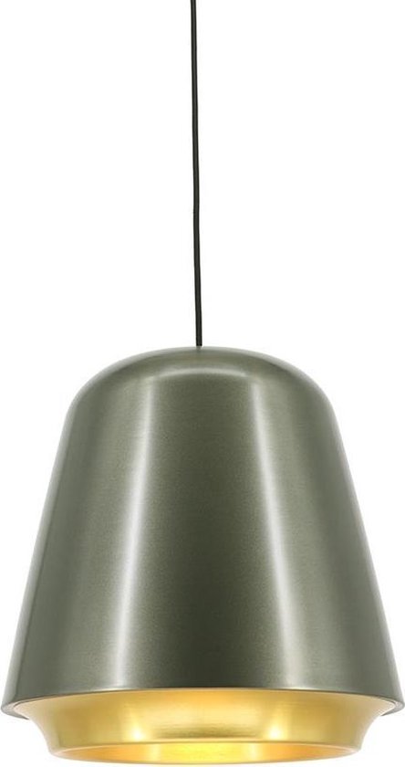 Lamponline Hanglamp Santiago Ø 35 Cm Mat Chroom-goud - Silver
