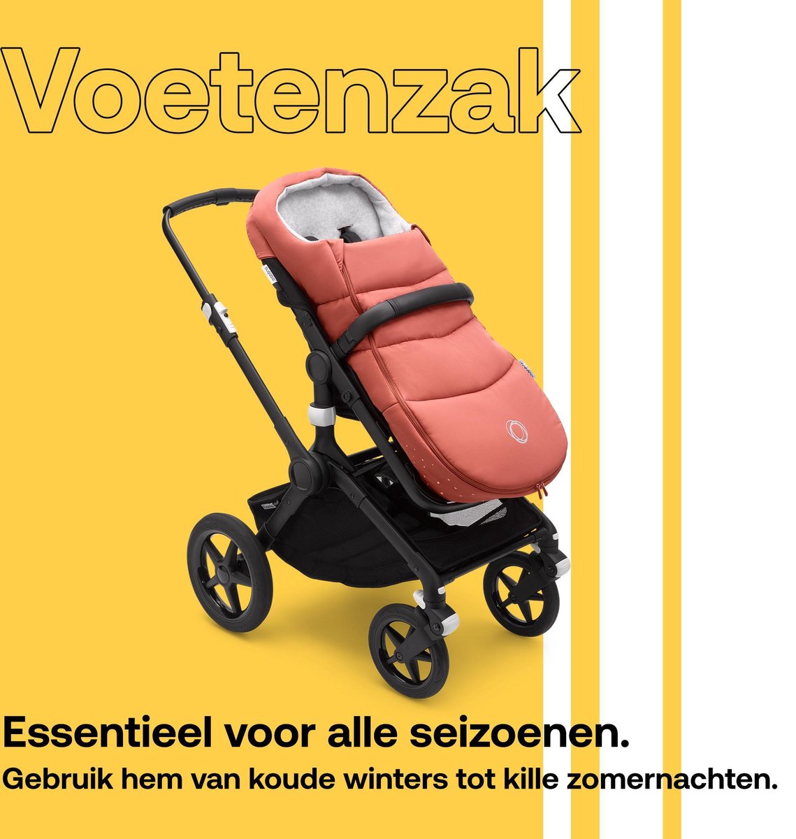 Bugaboo Voetenzak - Rood