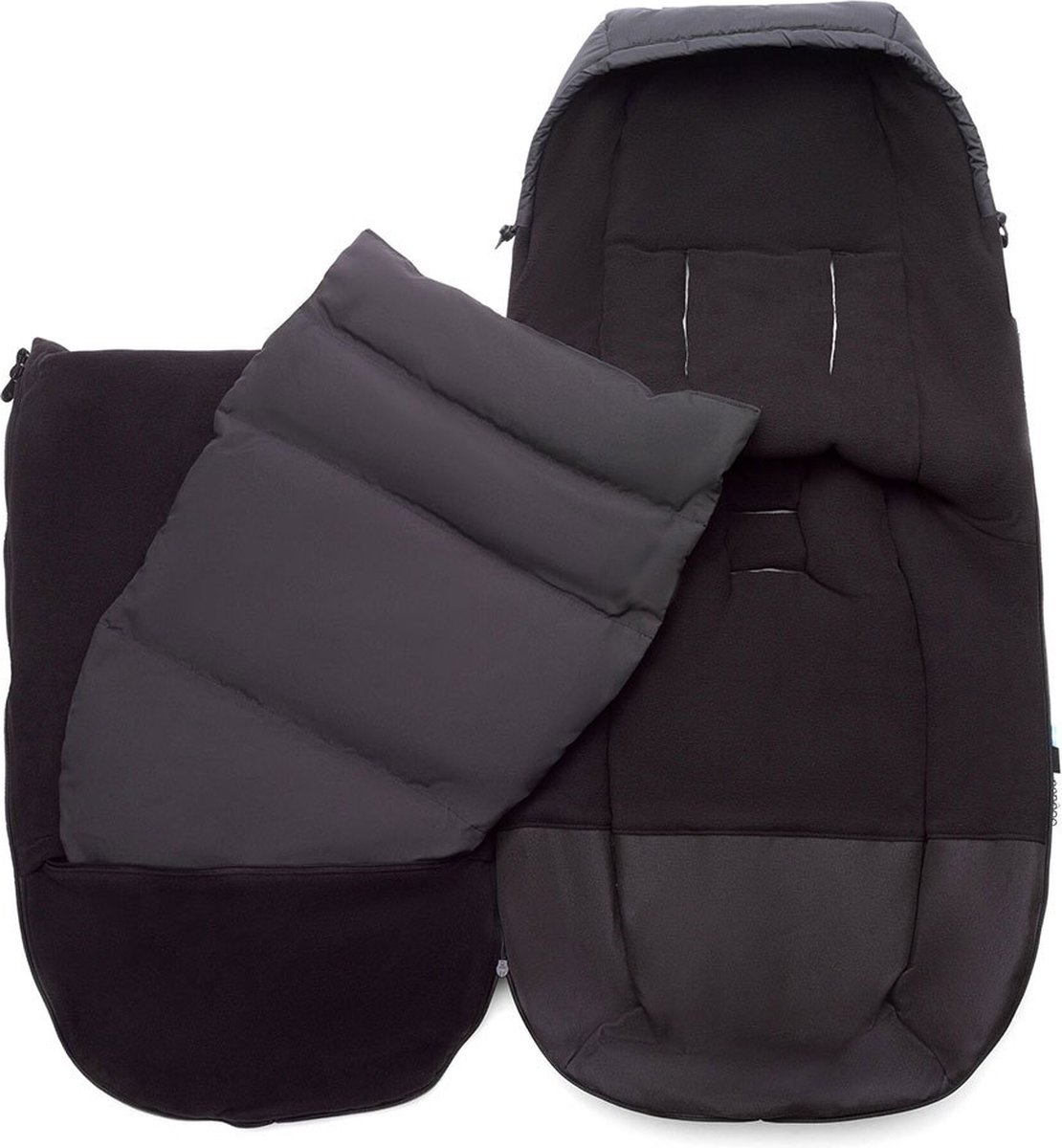 Bugaboo Performance voetenzak winter - Zwart