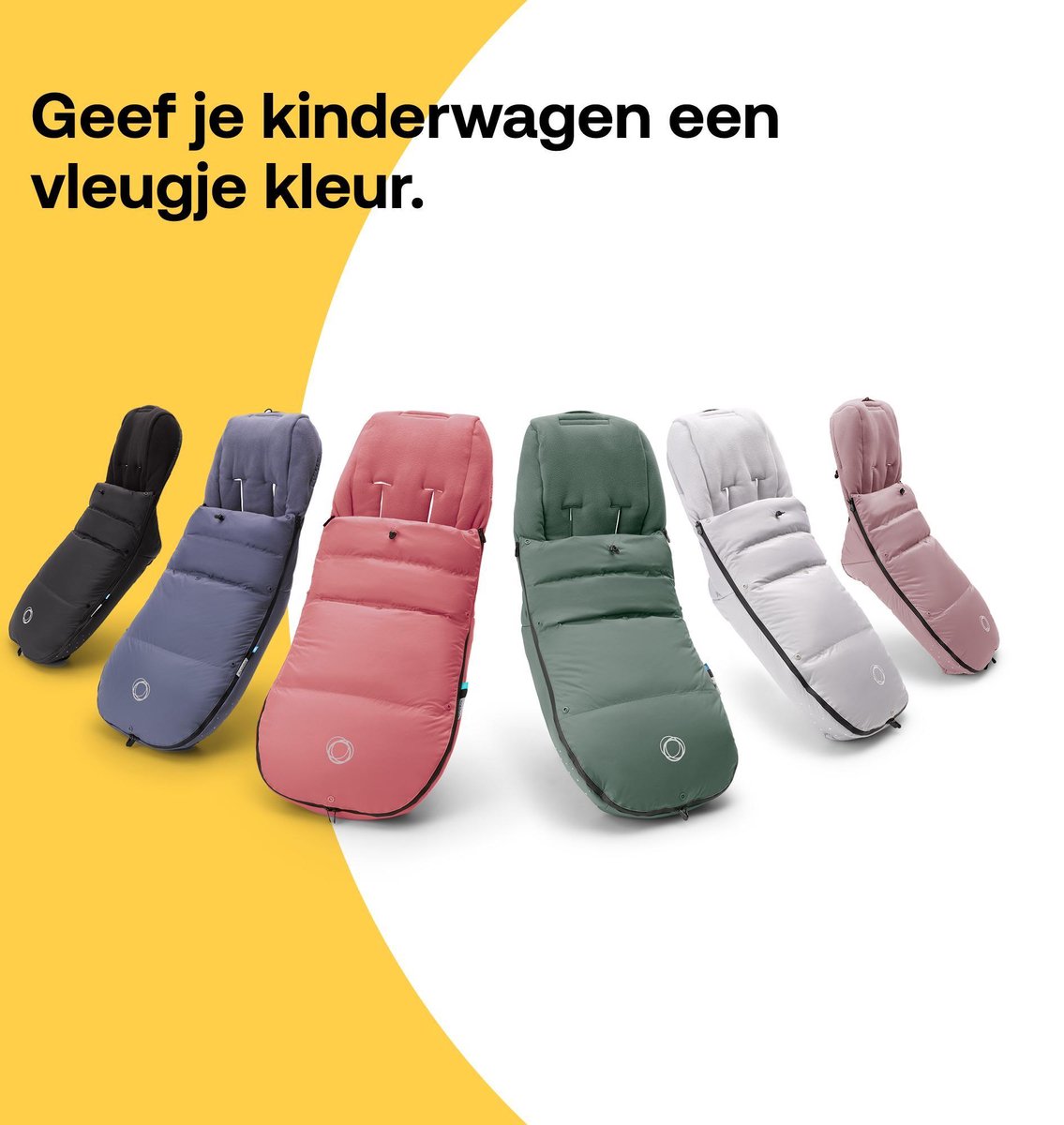 Bugaboo Performance voetenzak winter - Zwart