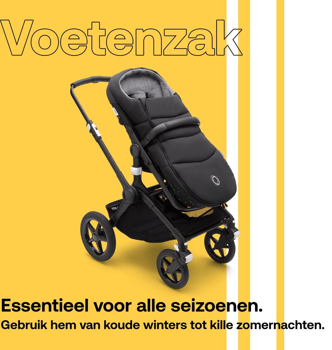 Bugaboo Voetenzak - Zwart