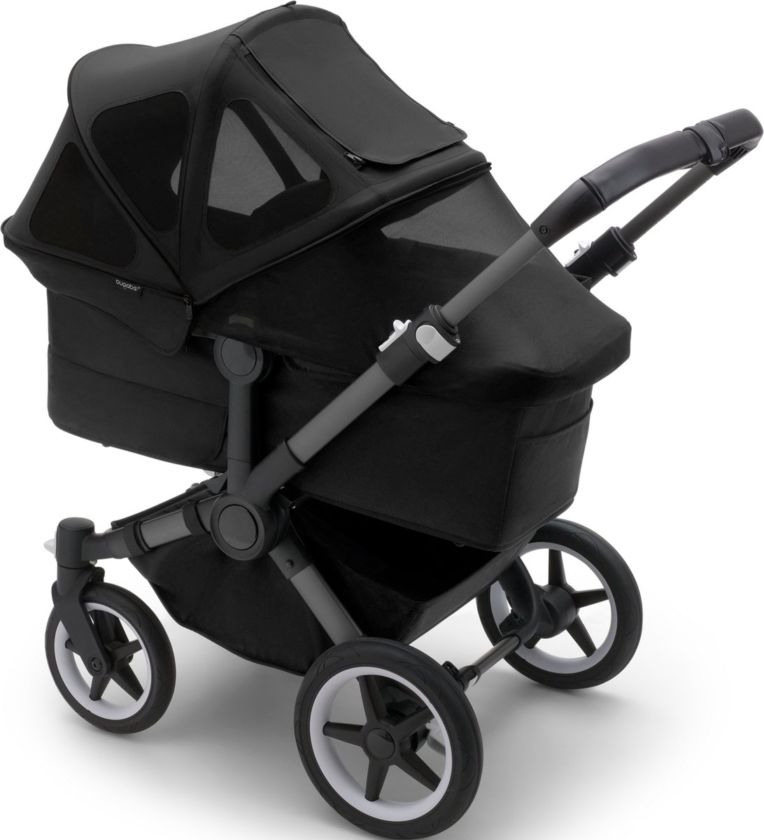 Bugaboo Donkey breezy zonnekap - Zwart