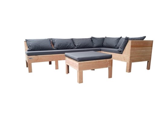 Wood4you Loungeset 8 - Bruin