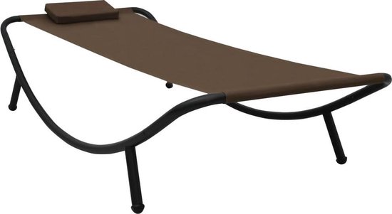 Vidaxl Tuinbed 200x90 Cm Staal - Marrón