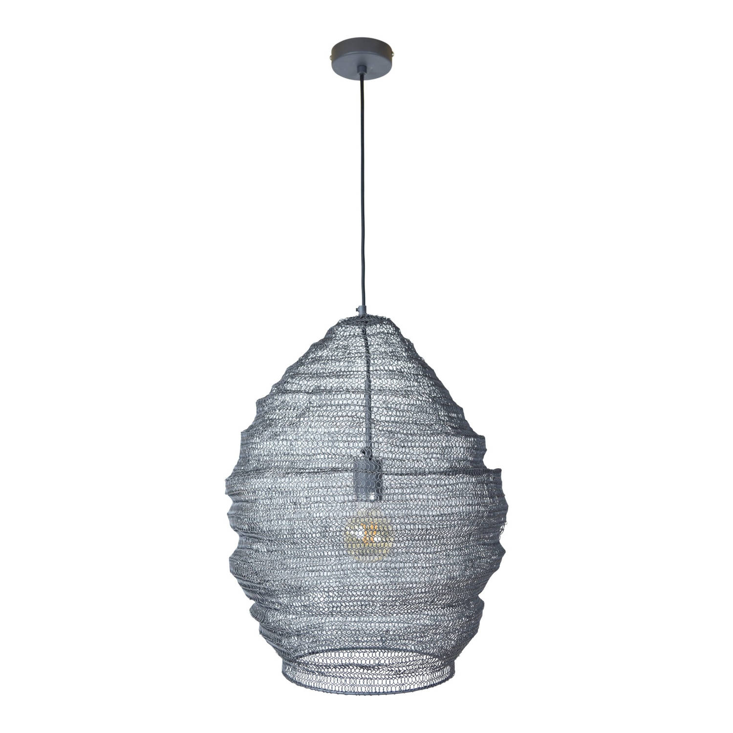 Lamponline Hanglamp Gaas Ø 47 Cm - Zwart