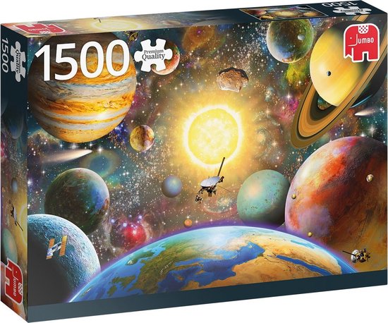 Jumbo Legpuzzel Floating In Outer Space 1500 Stukjes