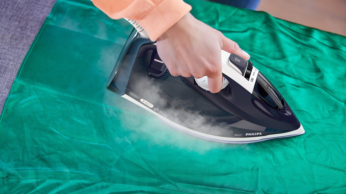 Philips stoomstrijkijzer GC4556/20 - - Blauw