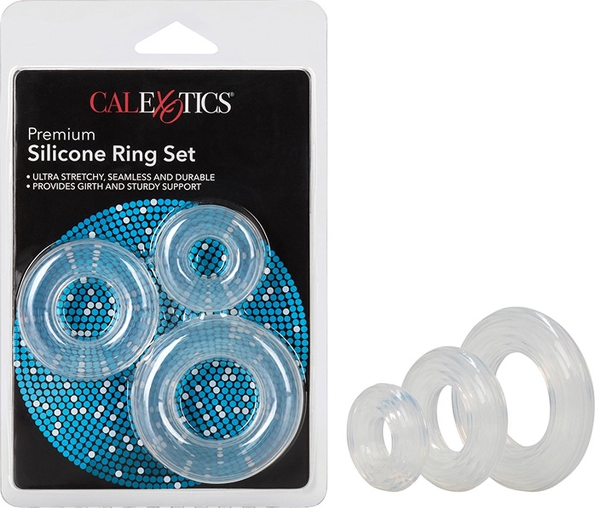 Premium siliconen cockring set