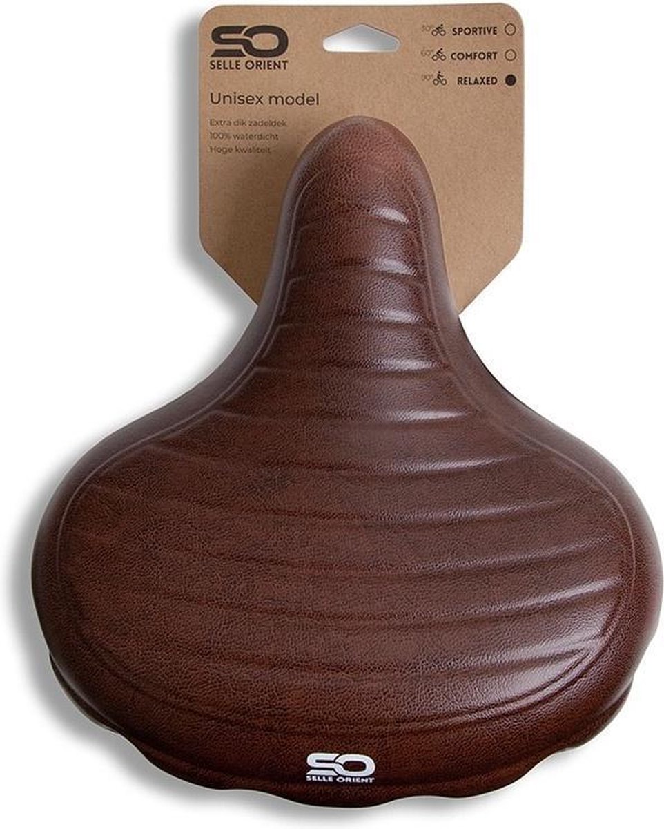 Selle Orient Zadel Relax Elastomeer Unisex 270 X 244 Mm - Bruin