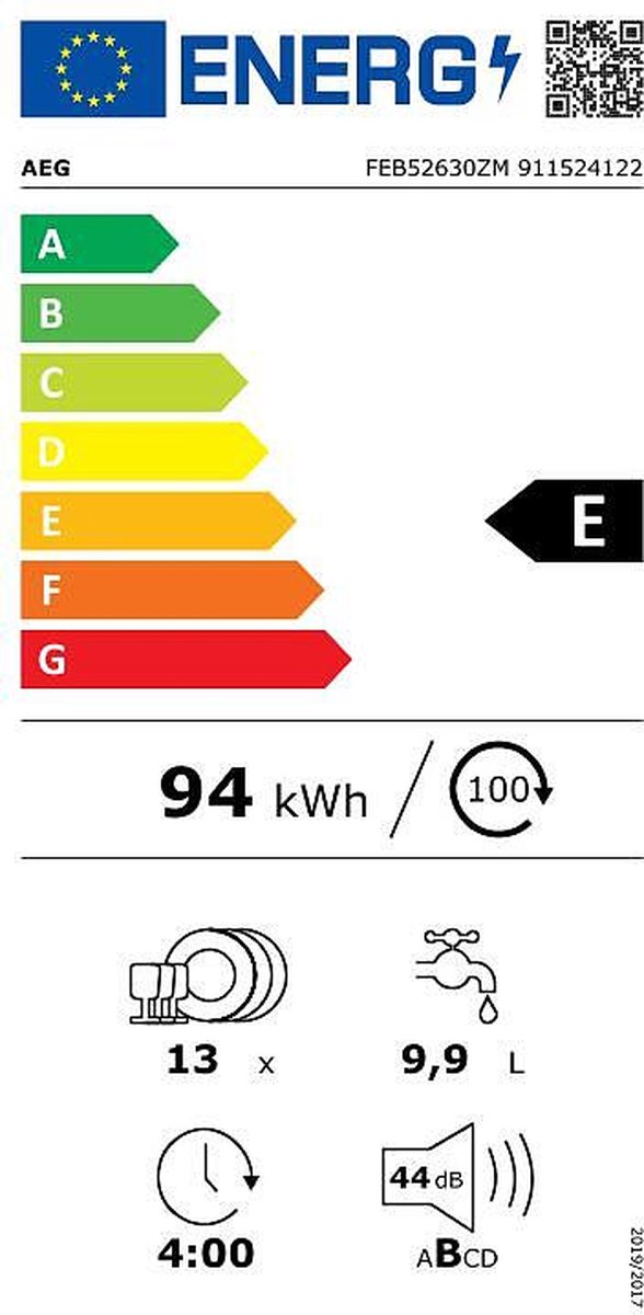 AEG FEB52630ZM AirDry