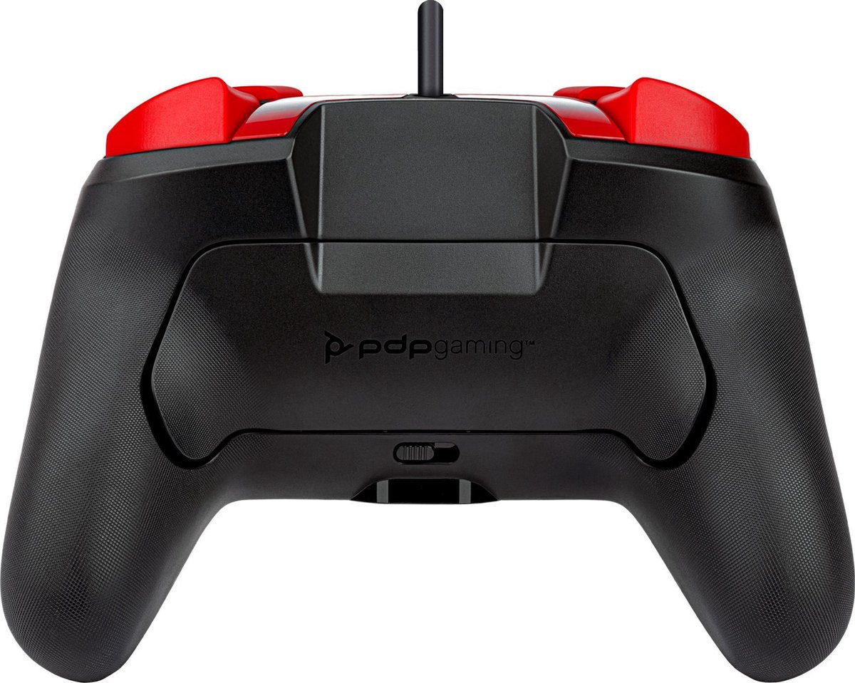 PDP Faceoff Deluxe+ Audio Wired Controller - Mario (Nintendo Sch) - Wit