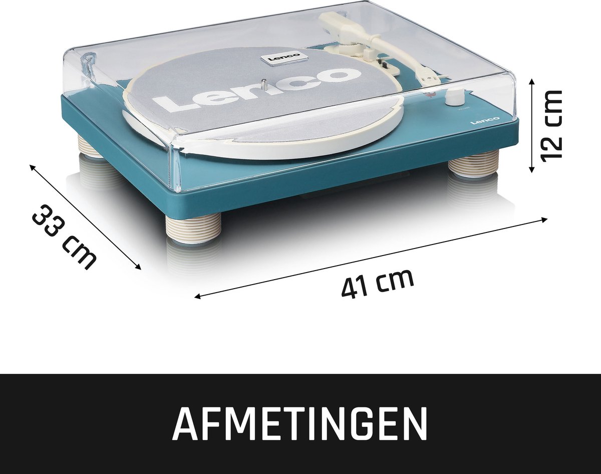Lenco LS-50TQ Turkoois - Turquoise