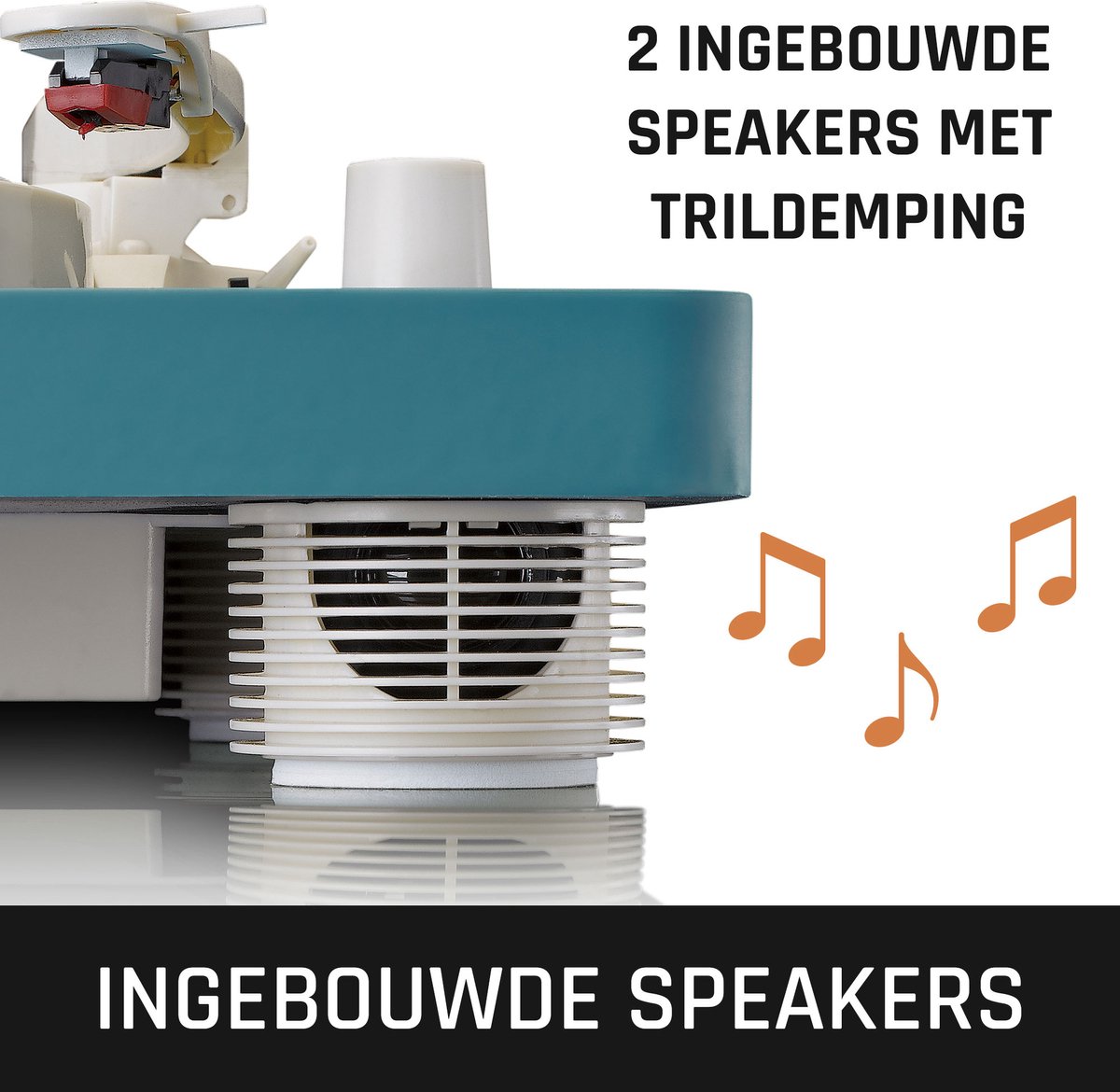 Lenco LS-50TQ Turkoois - Turquoise