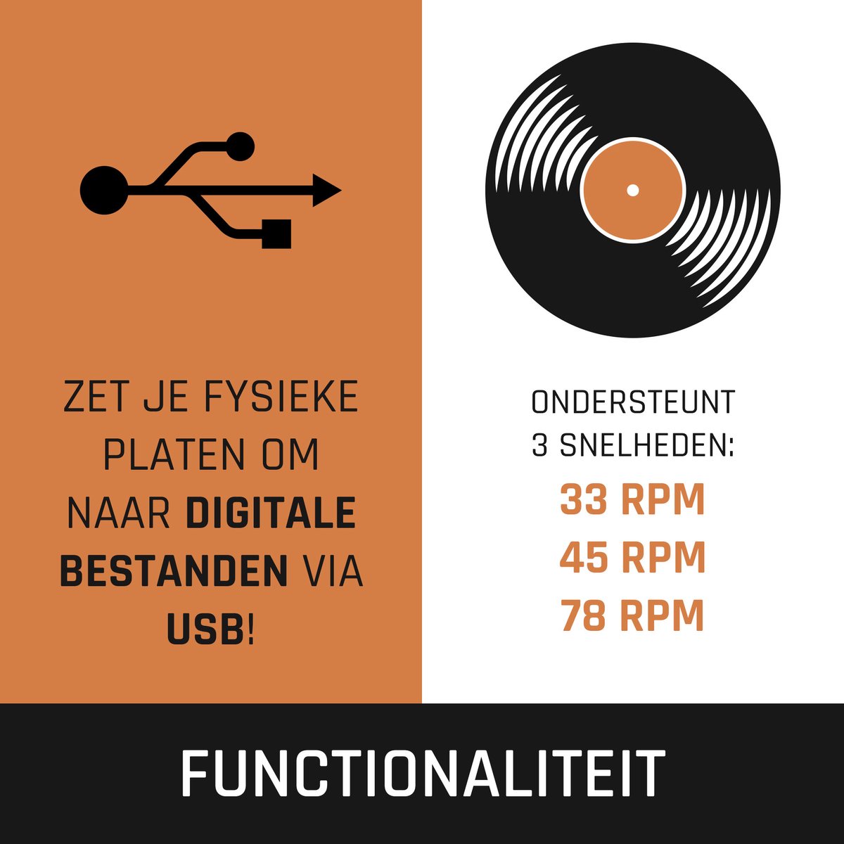 Lenco LS-50TQ Turkoois - Turquoise