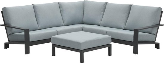 Garden Impressions Coba Lounge Set 4-delig - Mint Grey - Grijs