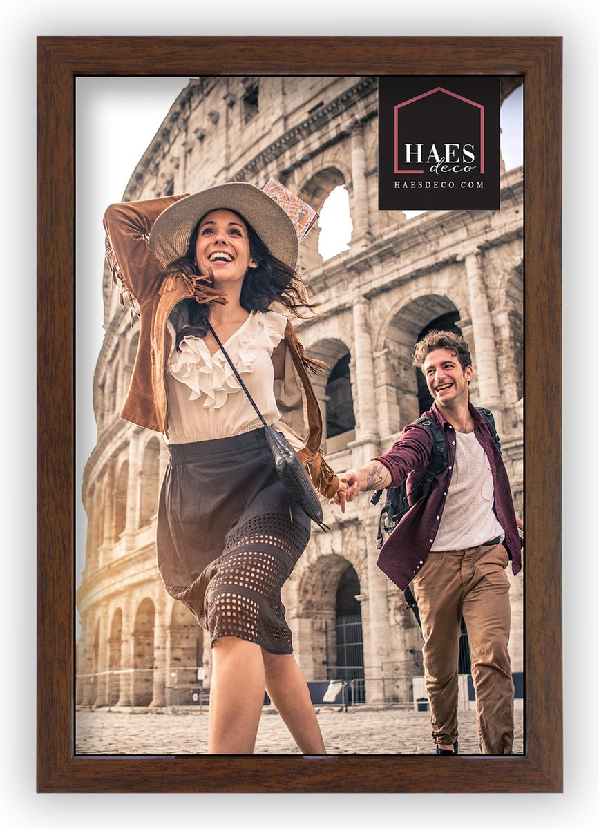 HAES deco - Houten Fotolijst Roma 15x20 - Sp13820 - Bruin