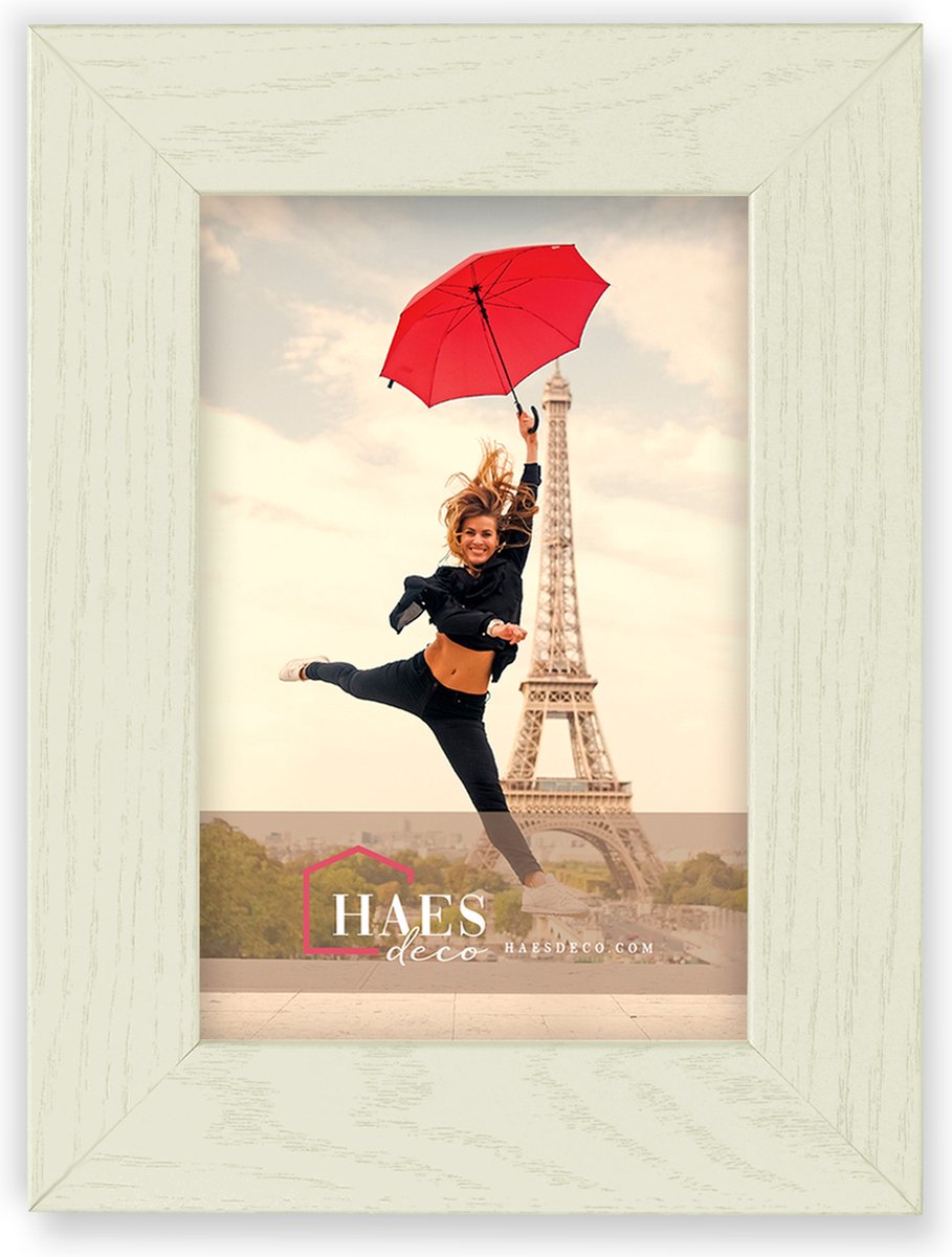 HAES deco - Houten Fotolijst Paris 10x15 - Sp001103 - Wit