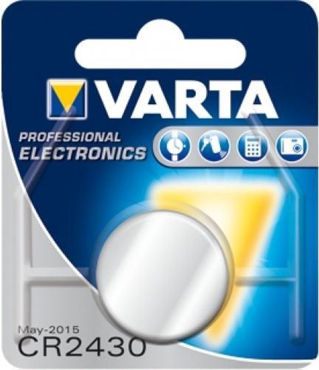 Varta Cr2430 Lithium Knoopcel Batterij 3v - 5 Stuks