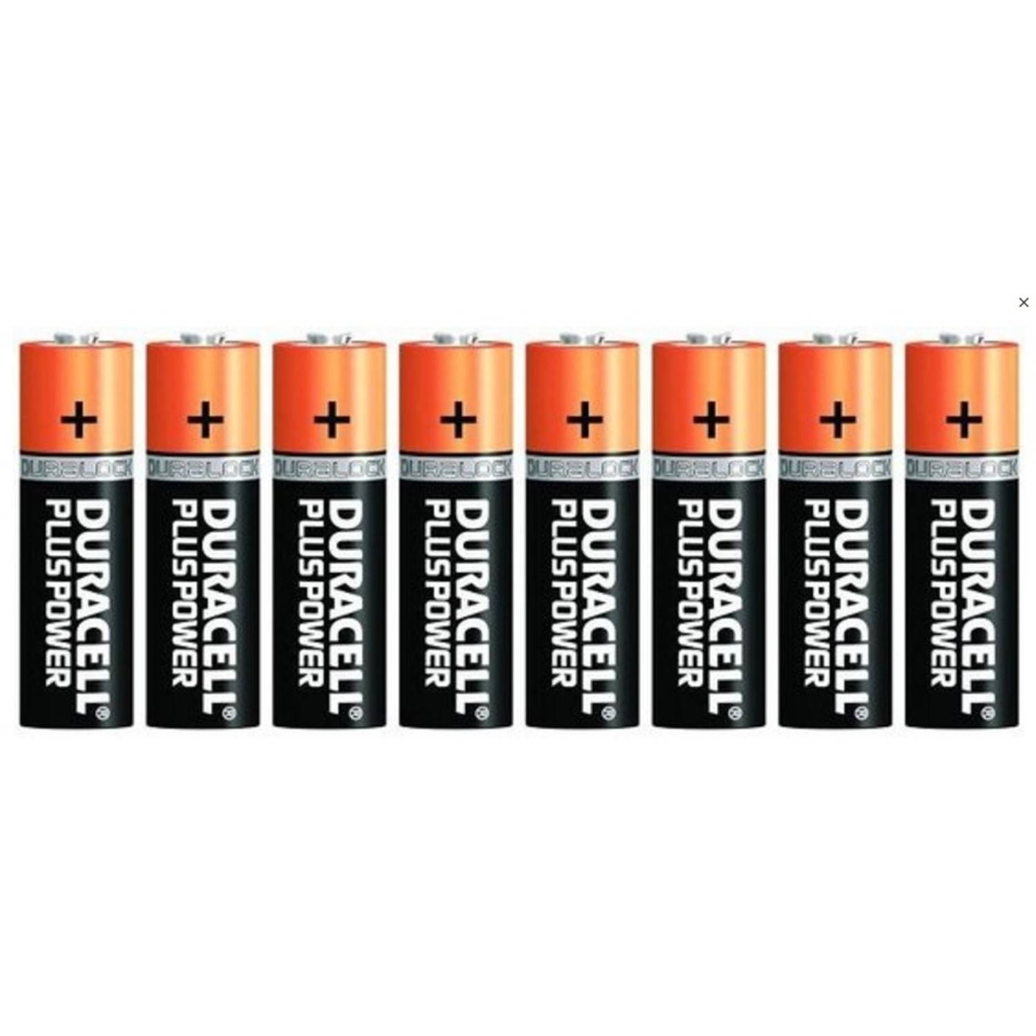 Duracell Batterijen Pluspower Aaa Mn2400 8 Stuks