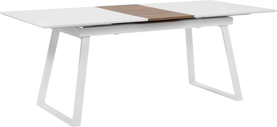 Beliani Kaluna Eettafel Mdf 90 X 200 Cm - Wit