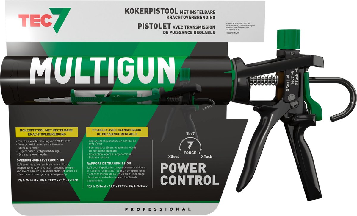 TEC7 Multigun kokerpistool - 315300901