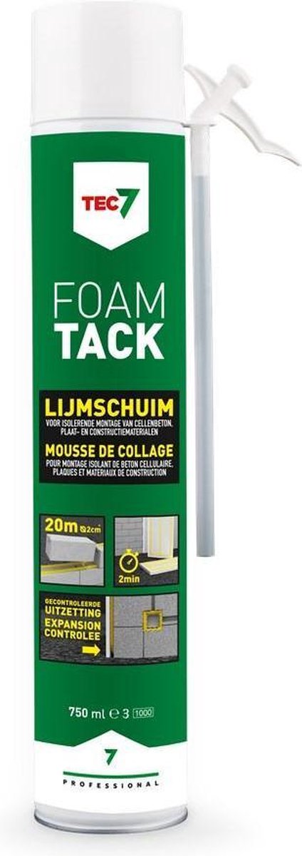 TEC7 FoamTack aerosol 750ml - 670010000