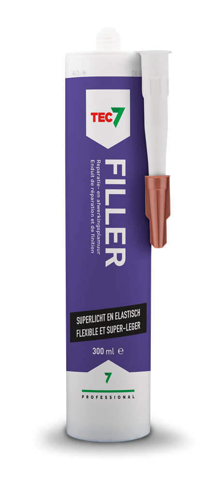 TEC7 Filler patroon Alles-in-één vulmiddel en afwerkingsplamuur 300ml - 601106000