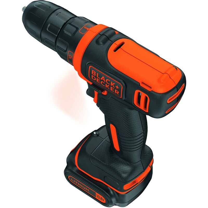 BLACK+DECKER Black&decker - Trapano avitatore 10,8v lith validetta bdcdd12k-qw