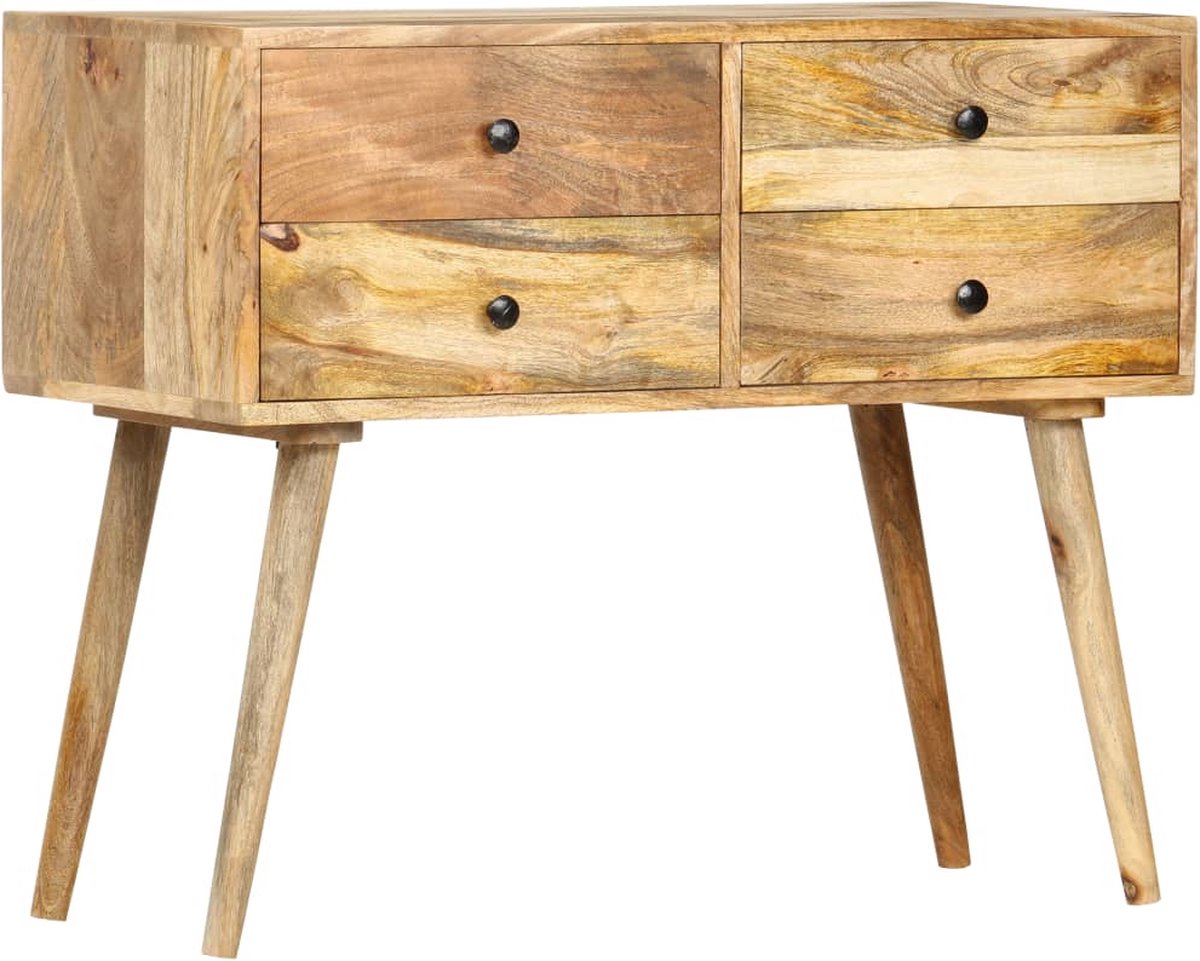 Vidaxl Dressoir 85x40x71 Cm Massief Mangohout - Bruin