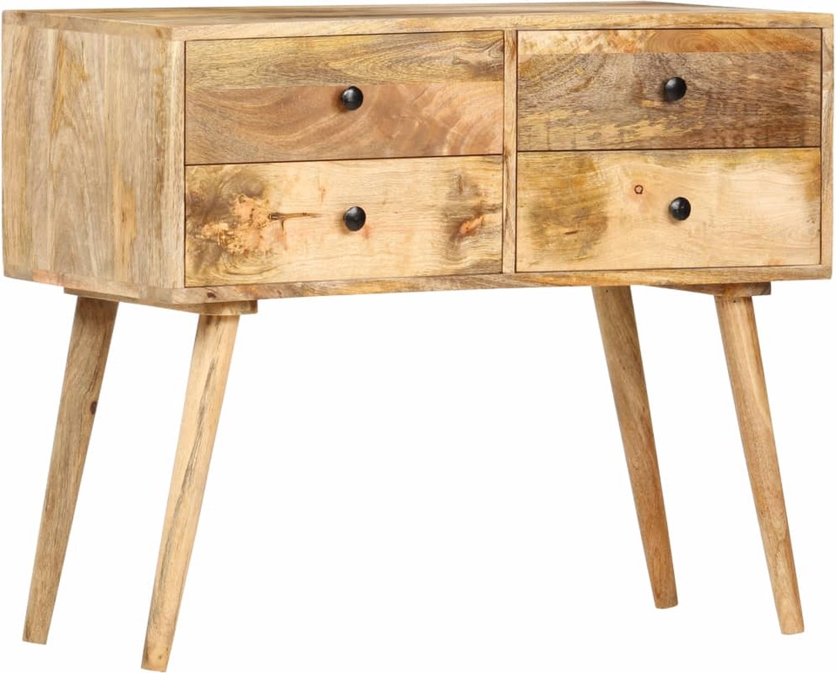 Vidaxl Dressoir 85x40x71 Cm Massief Mangohout - Bruin