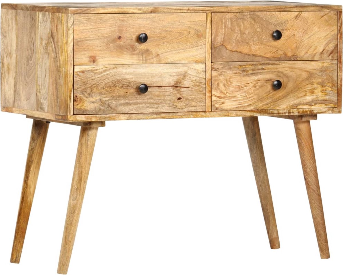 Vidaxl Dressoir 85x40x71 Cm Massief Mangohout - Bruin