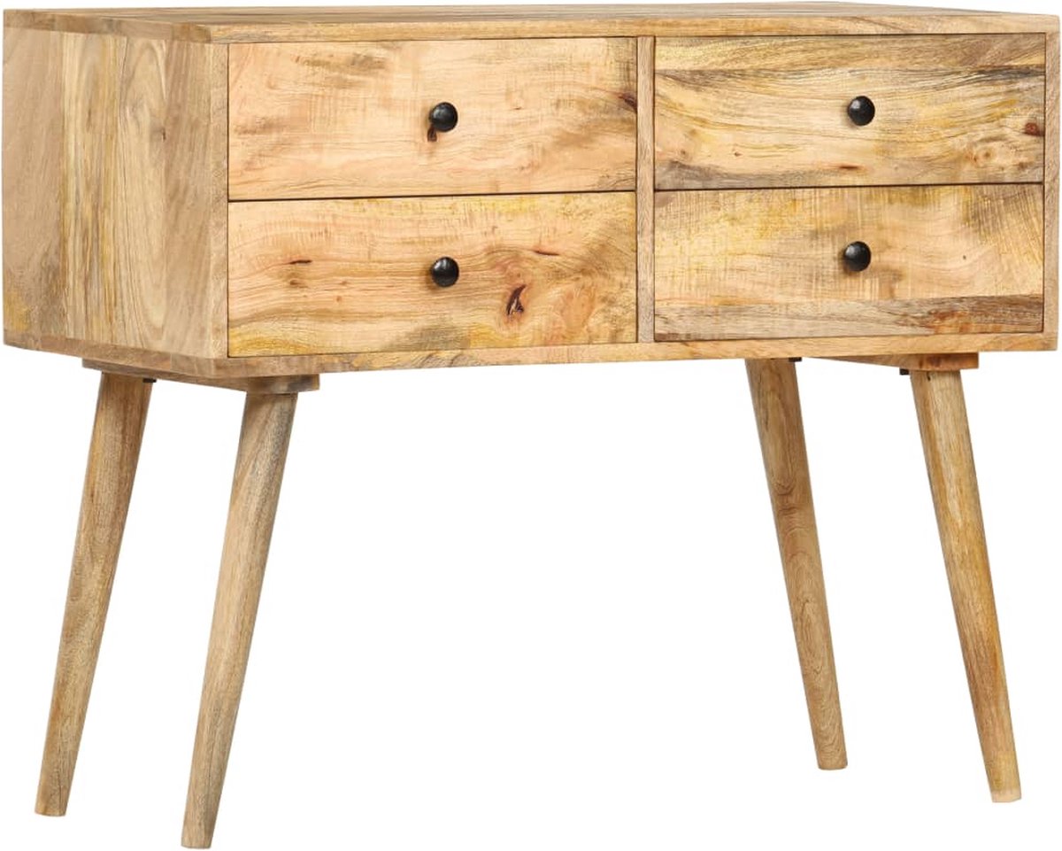 Vidaxl Dressoir 85x40x71 Cm Massief Mangohout - Bruin