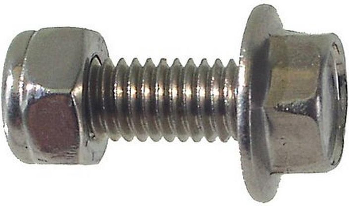 Bofix Spatbord Bout M5 X 12 Kort Rvs Per 50 Stuks - Silver