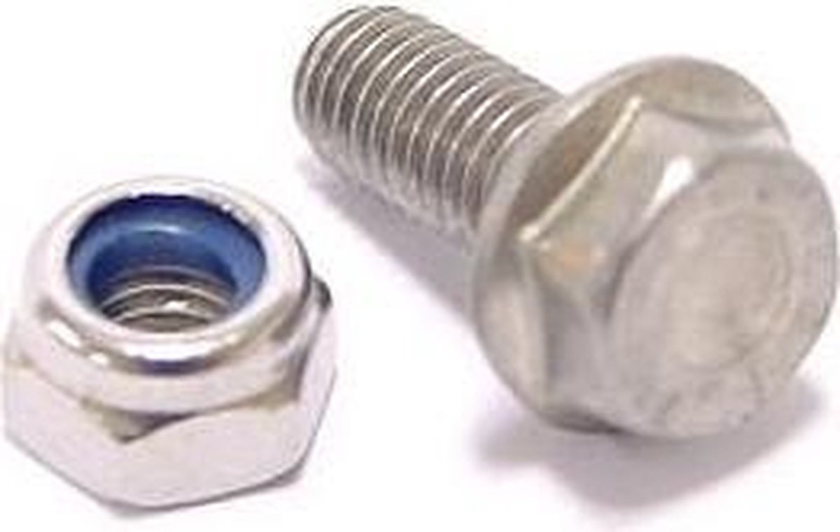 Bofix Spatbord Bout M5 X 12 Kort Rvs Per 50 Stuks - Silver