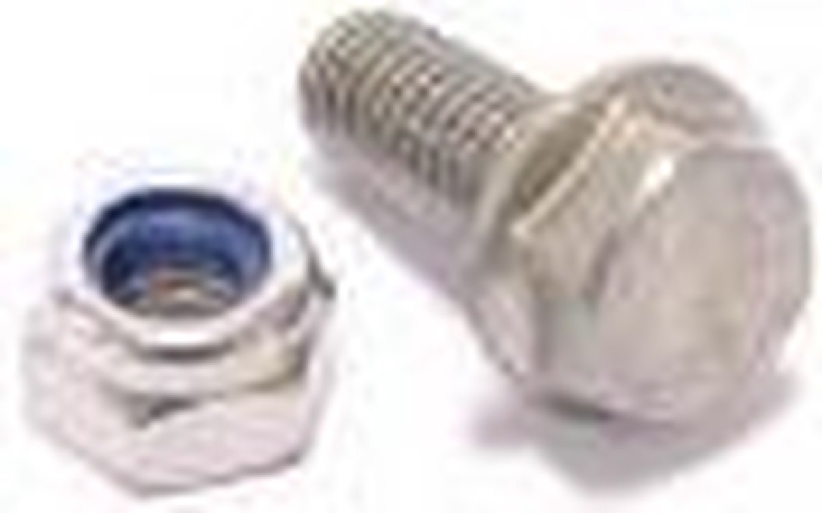 Bofix Spatbord Bout M5 X 12 Kort Rvs Per 50 Stuks - Silver