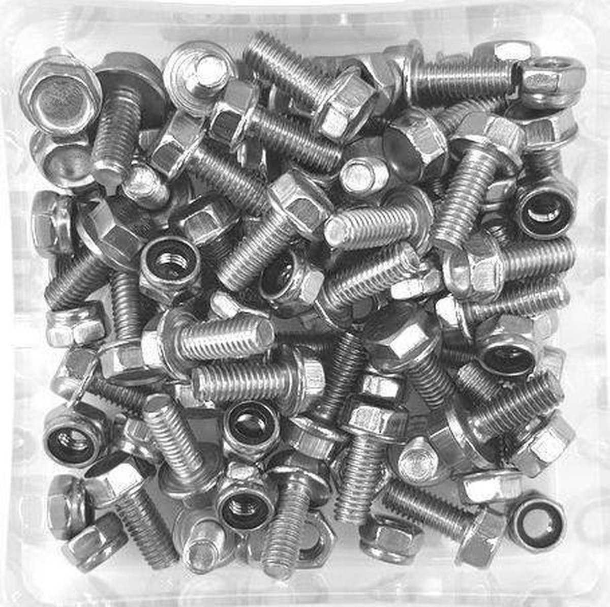 Bofix Spatbord Bout M5 X 12 Kort Rvs Per 50 Stuks - Silver