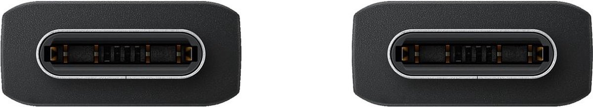 Samsung telefoonlader USB-C naar USB-C kabel 3A 1.8m - Zwart