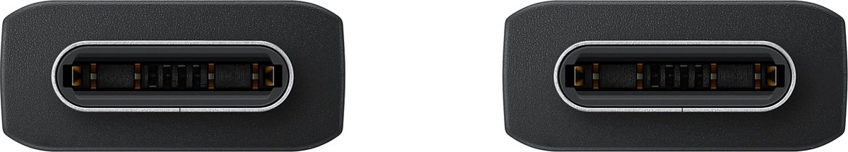 Samsung telefoonlader USB-C naar USB-C kabel 3A 1.8m - Zwart