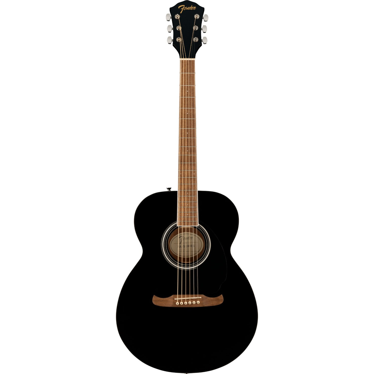 Fender FA-135 Concert Black WN akoestische westerngitaar