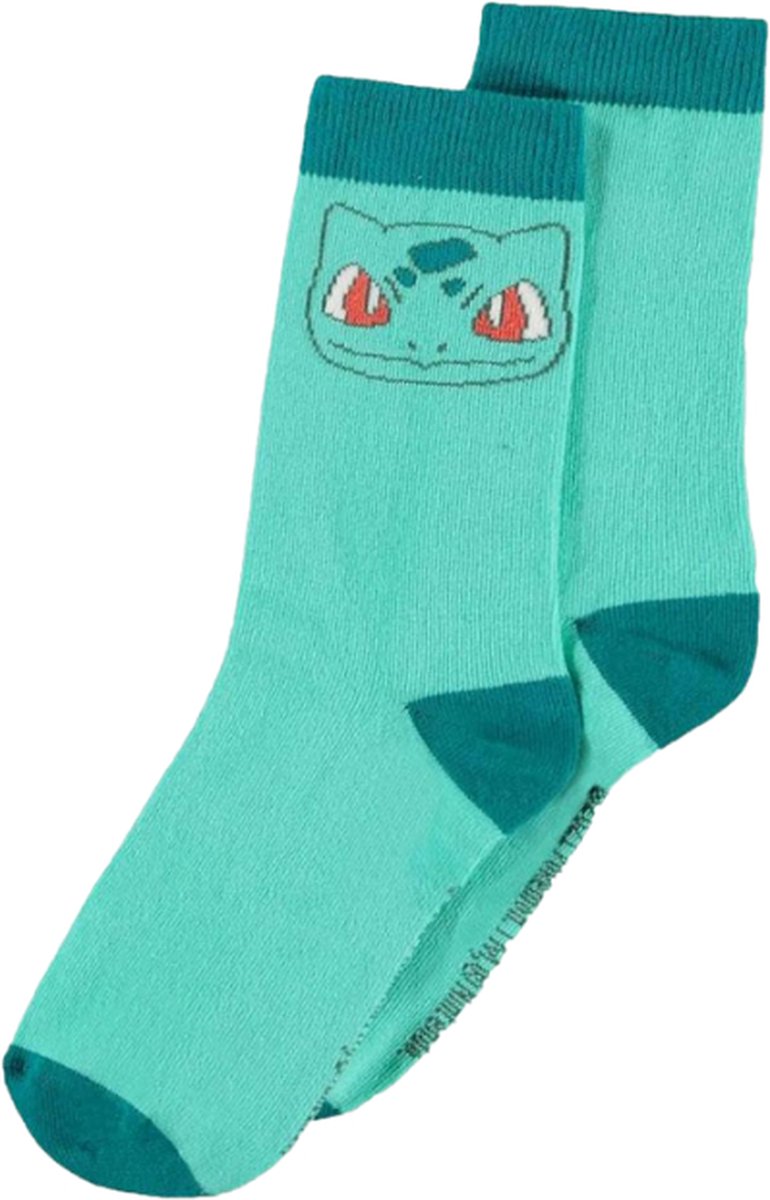 Difuzed Pokémon - Novelty Socks Bulbasaur
