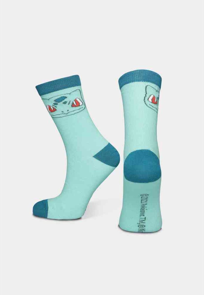 Difuzed Pokémon - Novelty Socks Bulbasaur