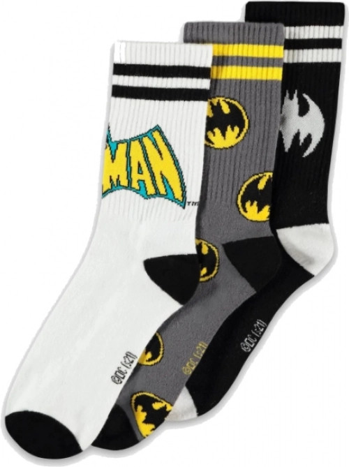 Difuzed Batman - Sport Socks (3Pack)