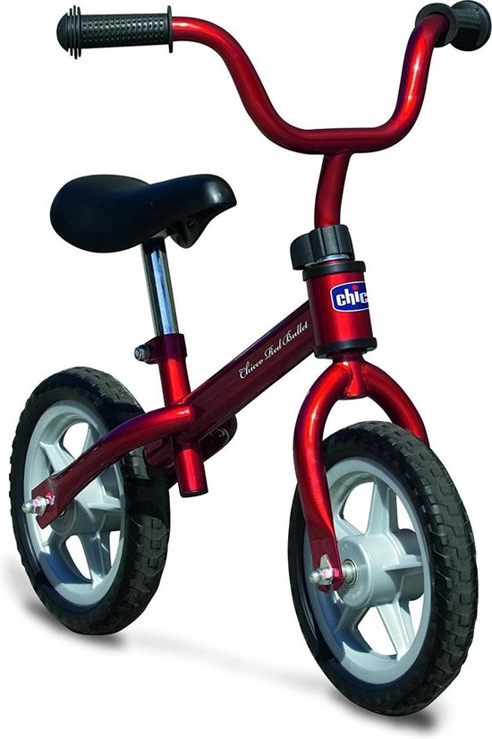 Chicco Red Bullit Loopfiets Loopfiets Met 2 Wielen 10 Inch Junior - Rojo