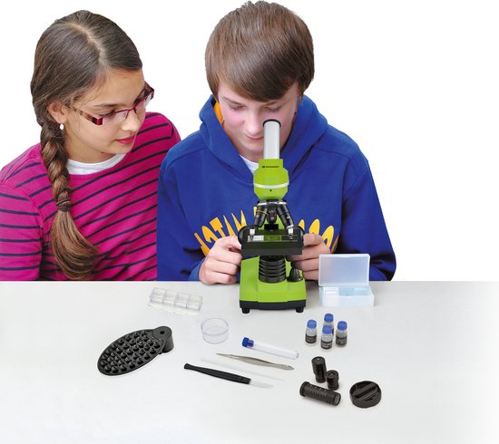 Bresser Microscoop Biolux Sel 40-1600x 27 Cm 17-delig - Groen