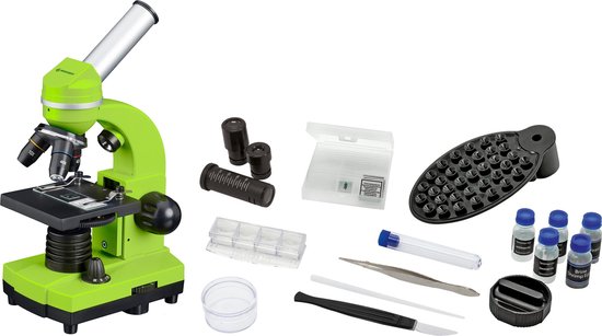 Bresser Microscoop Biolux Sel 40-1600x 27 Cm 17-delig - Groen
