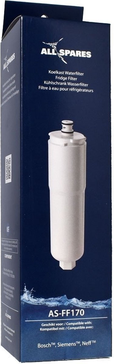 AllSpares Bosch/siemens Waterfilter Koelkast Cs-52