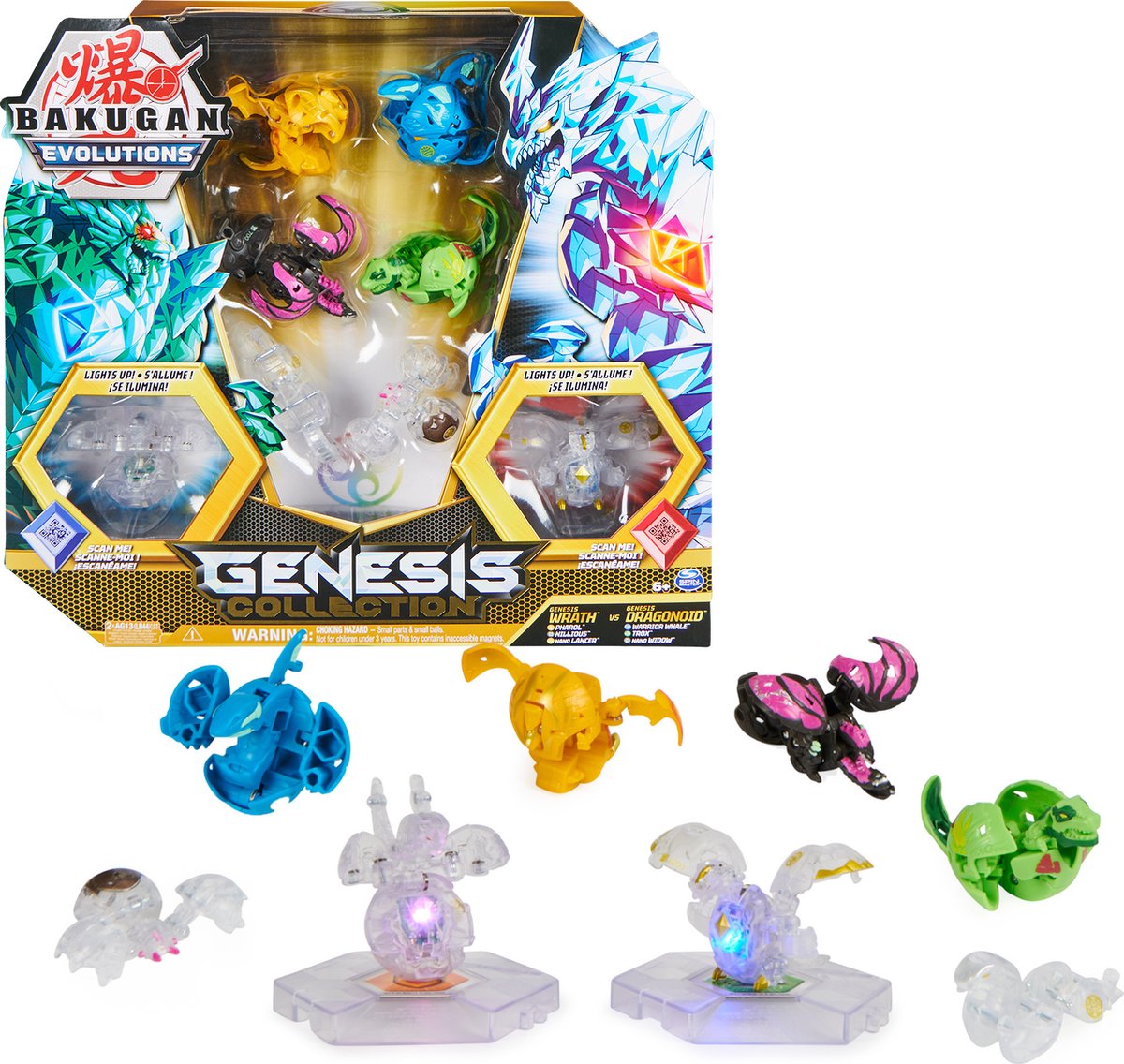 Spinmaster Bakugan Evolutions (S4) Genesis Collection